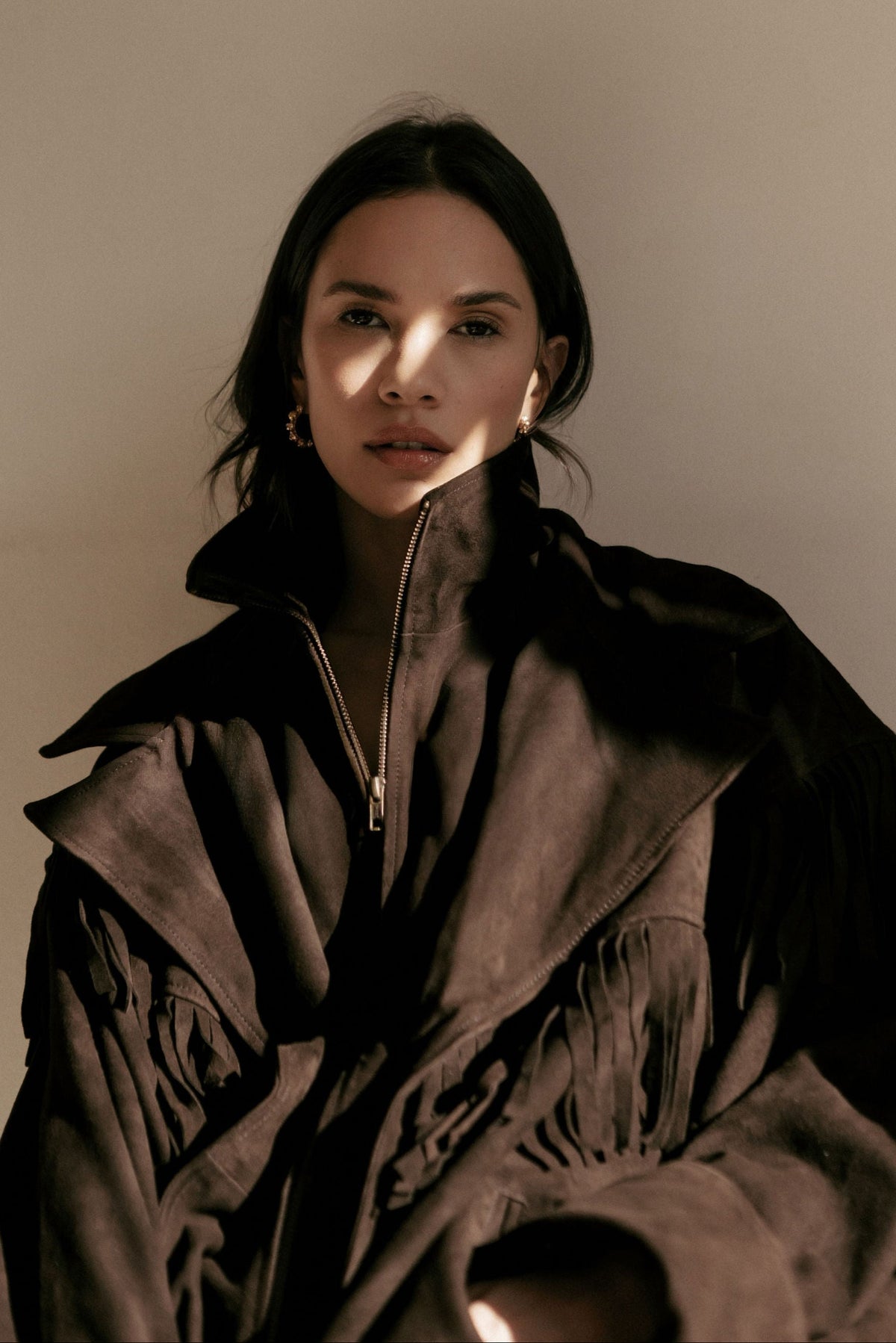 Clare Suede Jacket