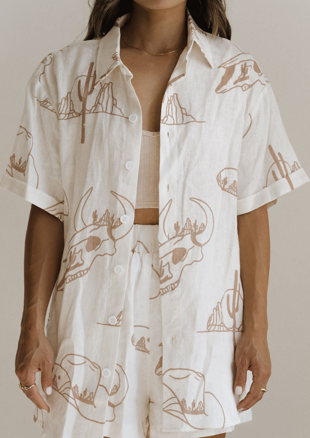 drew shirt - western