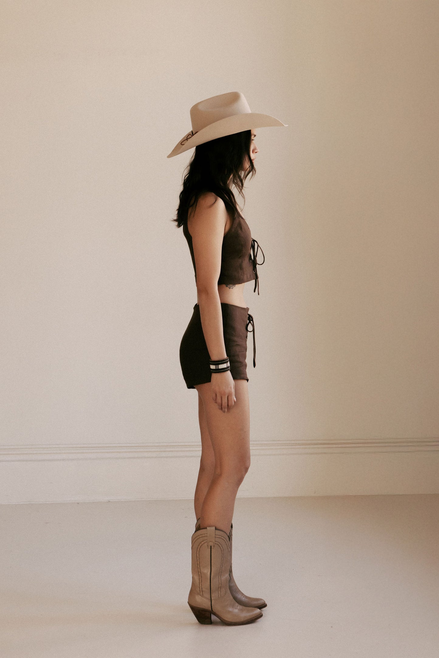 Martina Lace Up Shorts