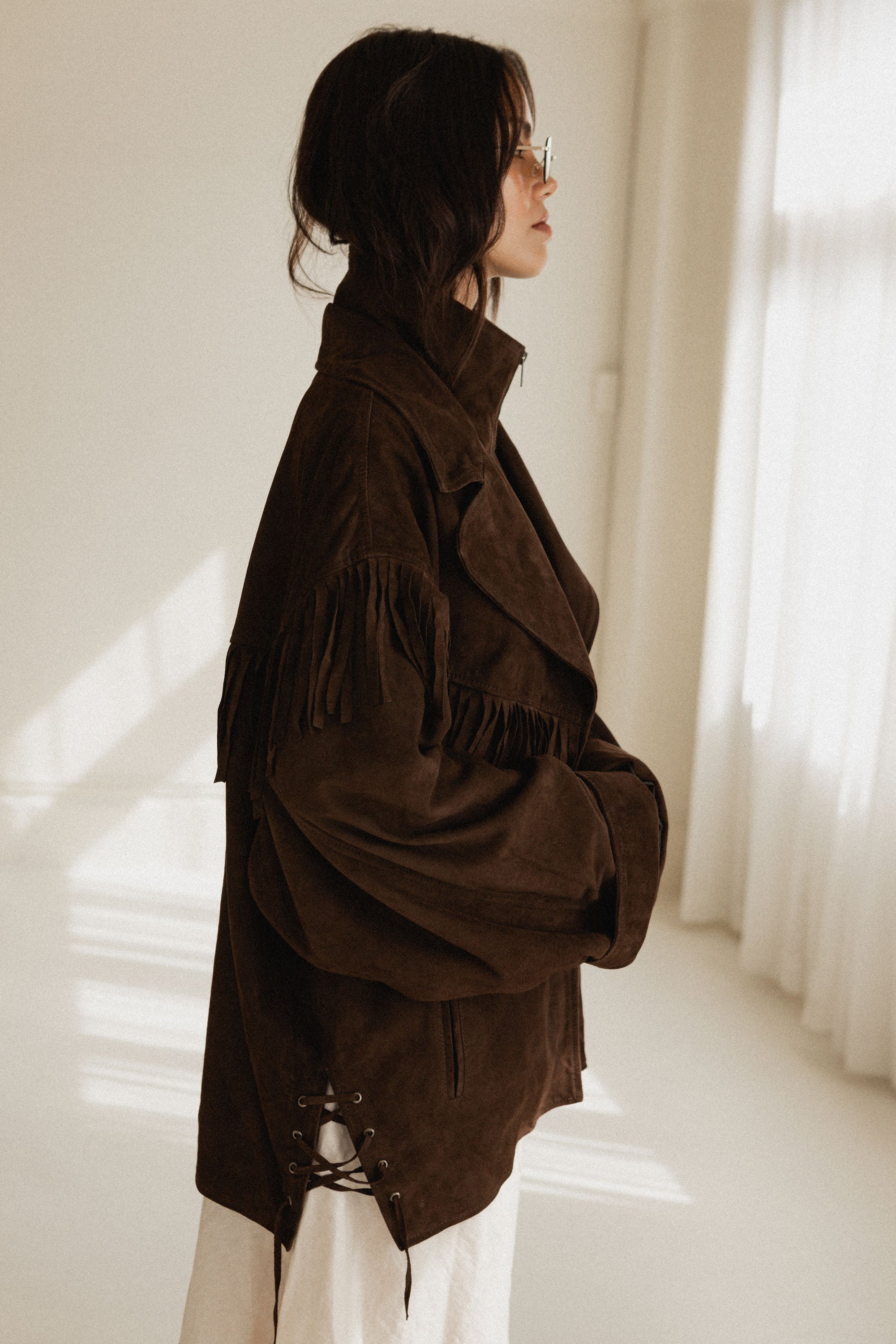Clare Suede Jacket – Hendriks