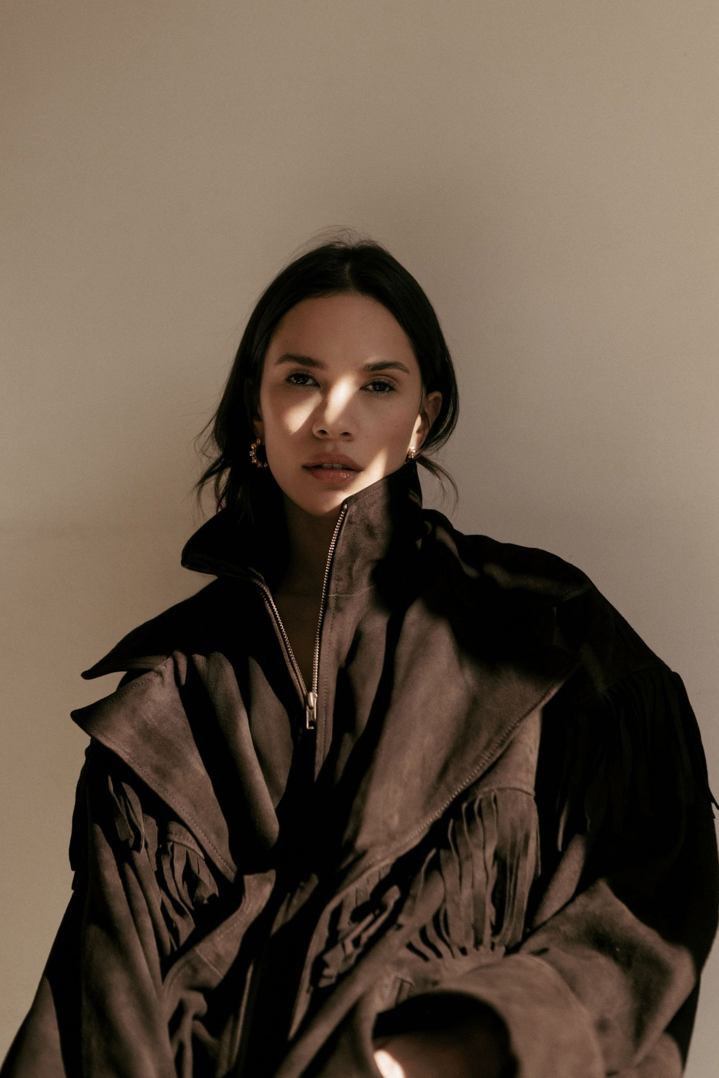 Clare Suede Jacket