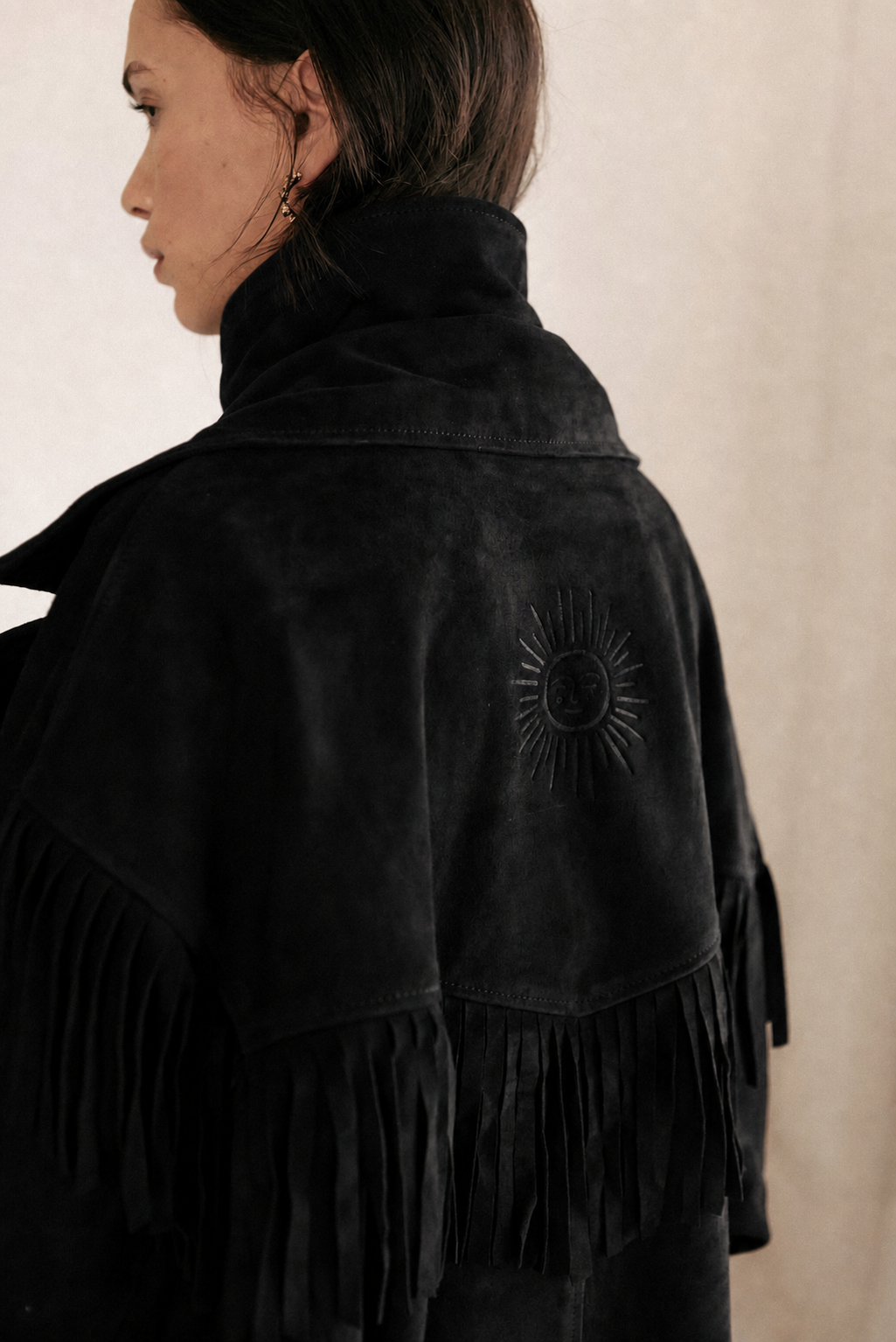 Clare Suede Jacket